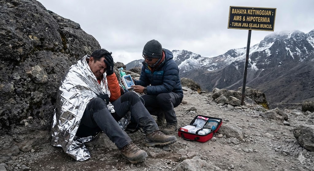 Bahaya di Ketinggian: Mengenal AMS dan Hipotermia